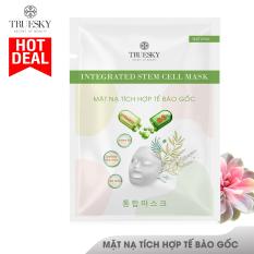 Mặt nạ giấy tích hợp tế bào gốc Truesky giúp làm sáng da, dưỡng ẩm và ngăn ngừa lão hoá – Integrated Steam Cell Mask