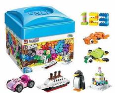 Bộ Lego hộp vuông 460 chi tiết sáng tạo cho bé yêu