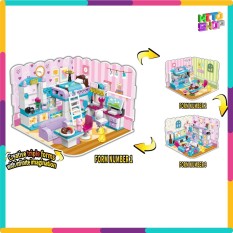 Bộ Đồ Chơi Xếp Hình Thông Minh Lego Qman Phòng Của Bé Gái 4801 Cho Trẻ