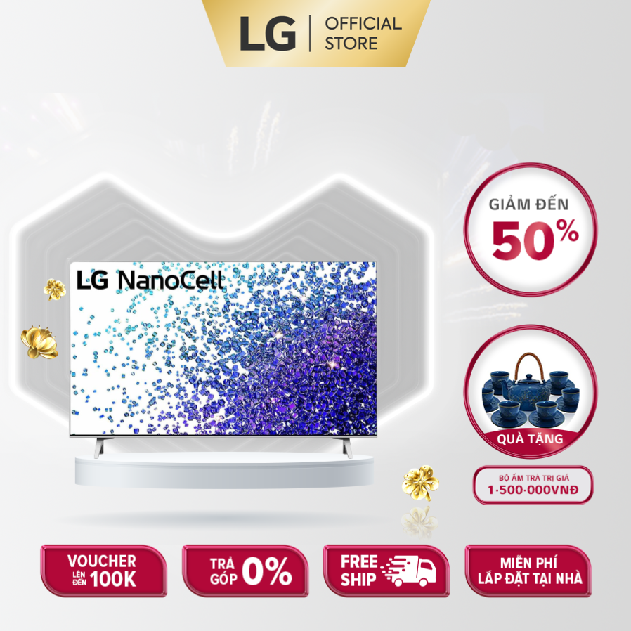 [VOUCHER upto 1 triệu][Trả góp]Smart Tivi NanoCell LG 4K 55 inch 55NANO77PTA – Hãng phân phối chính thức