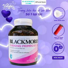 Blackmores Evening Primrose Oil – Tinh dầu hoa anh thảo Blackmores 125 viên cân bằng nội tiết tố nữ