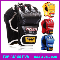 Găng tay MMA – găng tay võ thuật, găng mma Ufc hở ngón walon chính hãng, Dành cho dân võ bán chuyên – bảo hành 6 tháng