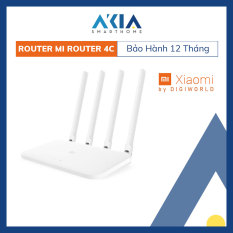 Bộ Phát Sóng Wifi Tốc Độ Cao Xiaomi Mi Router 4C Tốc Độ 300Mbps 4 Anten Bản Quốc Tế – Hàng Chính Hãng BH 12 Tháng