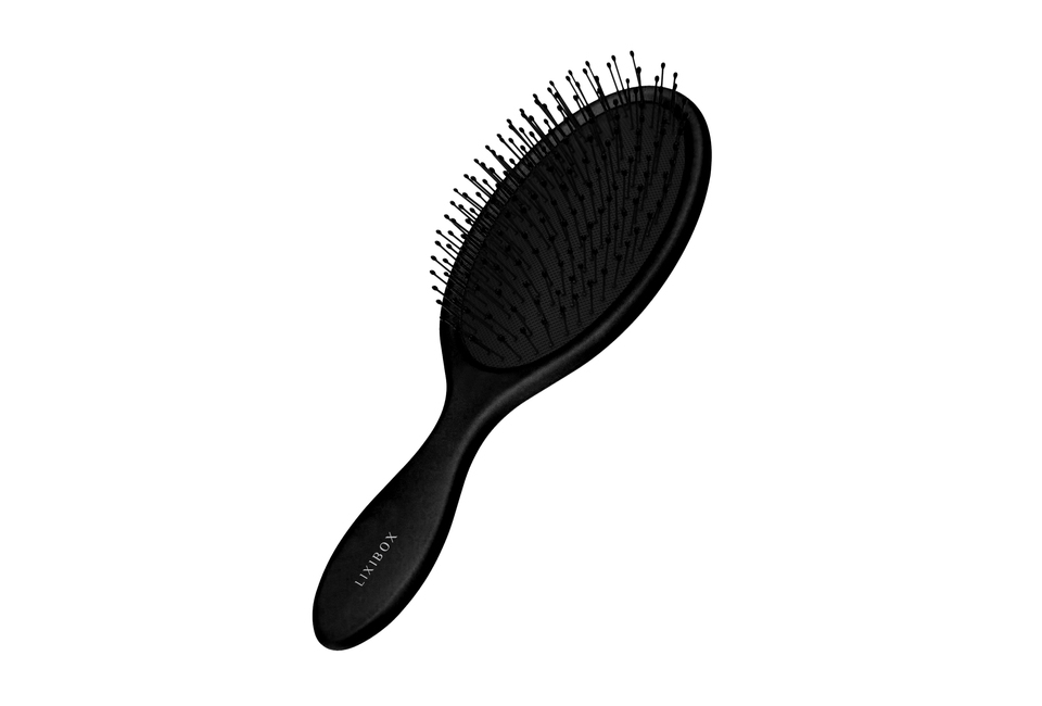 Lược Chải Đầu Mát Xa Và Gỡ Rối Tóc Lixibox Massaging Hair Brush - Black