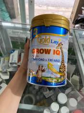 Sữa Goldlay Grow IQ 900g phát triển chiều cao trí não cho trẻ 1-15 tuổi