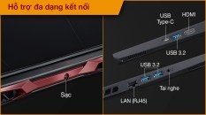 Laptop Acer Nitro 5 Gaming AN515 57 54MV i5 11400H/8GB/512GB/4GB RTX3050/144Hz/Win11