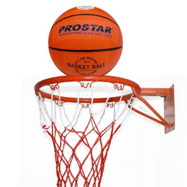 Vành bóng rổ,khung bóng rổ (30,35,40cm) tặng lưới. Bóng rổ (size 3,5,6,7) tặng kim bơm- màu ngẫu nhiên