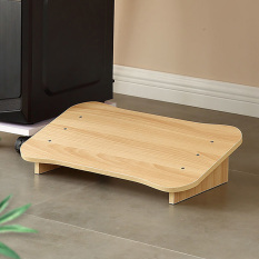 }Office Desk Footrest Practical Stepping Foot Stool Under Desk Ergonomic Comfort Footstool for Home Office