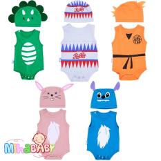 Bộ Bodysuit hình thú ngộ nghĩnh cho bé ( MẪU NGẪU NHIÊN) – Mihababy – BDS_MIX