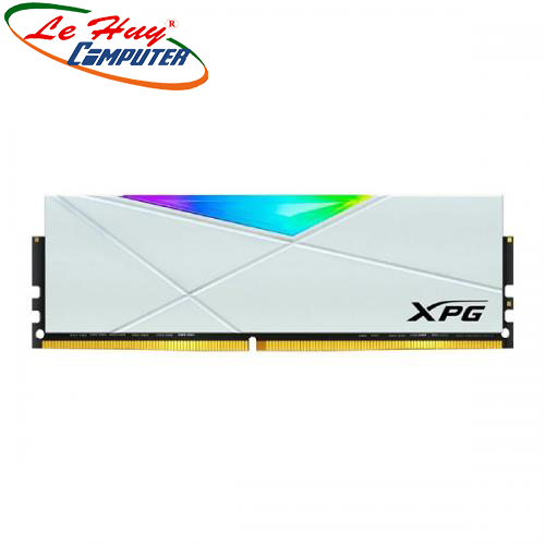 Ram Máy Tính ADATA XPG SPECTRIX D50 RGB 8GB DDR4 3200MHz WHITE (AX4U32008G16A-SW50)