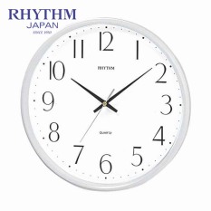 Đồng hồ treo tường Rhythm CMG817NR03 Basic Wall Clocks (Trắng)