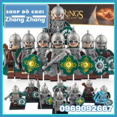 Xếp hình The Lord of the Rings chiến binh Rohan trong chúa tể những chiếc nhẫn Lego Minifigures Koruit KT1046