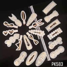 Sét 20 kẹp tóc ngọc trai hàn quốc
