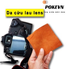 Da Cừu Vệ Sinh Lens Và Máy Ảnh – Da Thật 100%