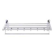 Giá treo khăn, Kệ để đồ nhà tắm Inox 304 Eurover-120 NT1539