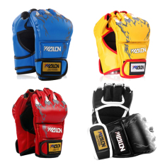 Găng Tay Đấm BốcGăng Tay MMA Wolon Hở Ngón Wolon Cao Cấp