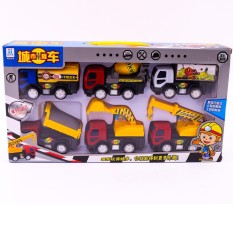 Bộ đồ Chơi 6 Xe Ô tô Công Trình Cao Cấp Cho Bé