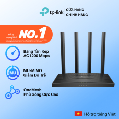 Bộ Phát Wifi TP-Link Archer C6 Chuẩn AC 1200Mbps – Hãng phân phối chính thức