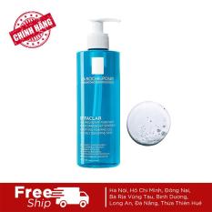 Gel rửa mặt tạo bọt làm sạch & giảm nhờn cho da dầu nhạy cảm La Roche-Posay Effaclar Purifying Foaming Gel (400ml)