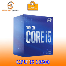 CPU Intel Core i5 10500 3.1GHz Up to 4.5GHz 6 nhân 12 luồng, 12MB Cache, 65W Socket Intel LGA 1200