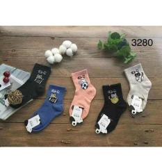 Tất mèo hàn quốc cho bé – lố 10 đôi