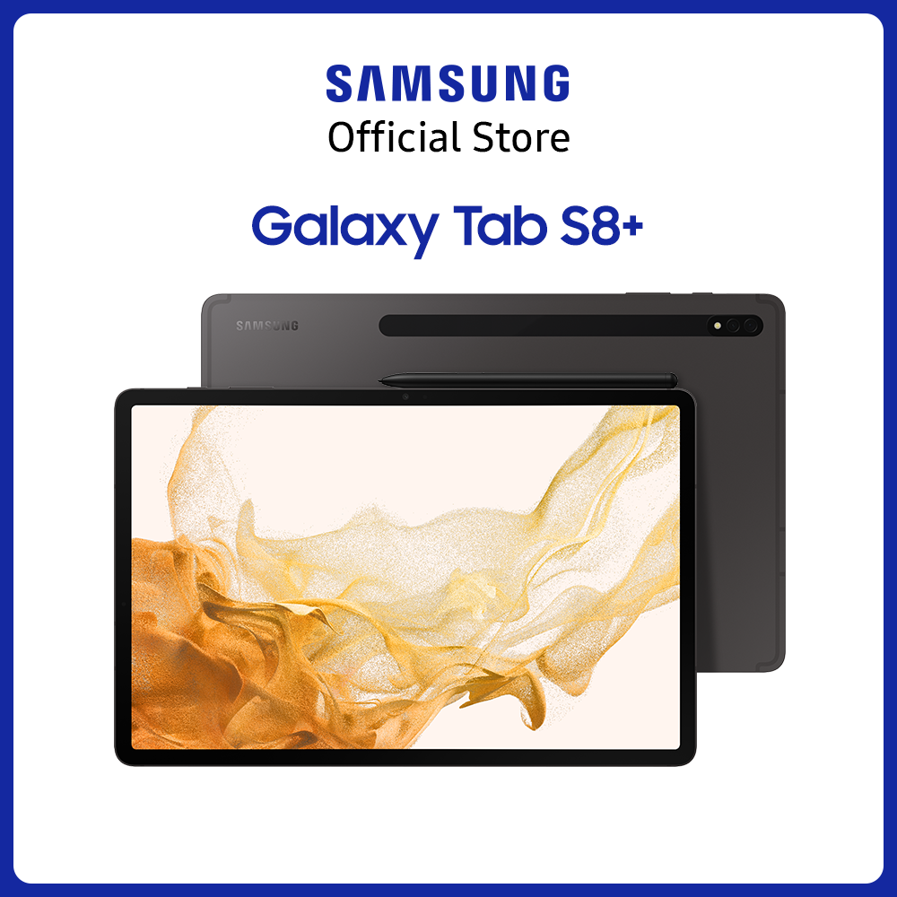 [ĐẶT TRƯỚC GIAO TỪ 04-15.03] Máy tính bảng Samsung Galaxy Tab S8 Plus-Voucher LZD 1.8tr-Voucher LZD Citi 4tr-Tặng bàn phím