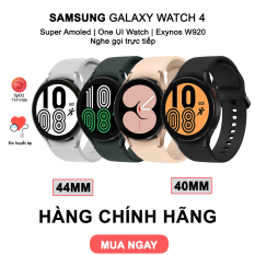 [Galaxy Watch 4] Đồng hồ thông minh Samsung Galaxy Watch 4 – Hàng chính hãng
