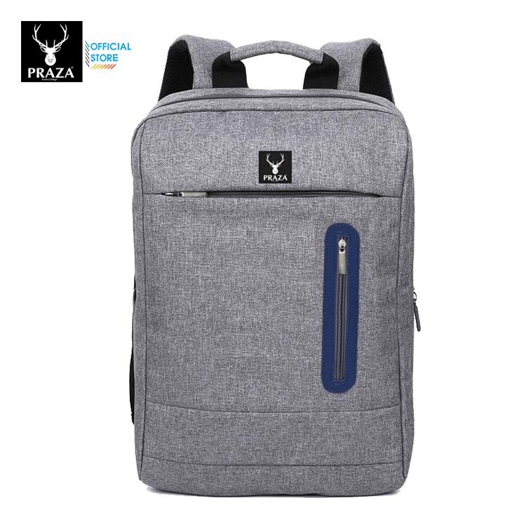 Balo Laptop Hàn Quốc PRAZA - BL149 (XÁM) - Hãng Phân Phối Chính Thức