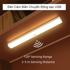 Đèn Cảm Biến Đèn Led Cảm Ứng Chuyển Động Thông Minh Gắn Tủ Quần Áo Hành Lang Phòng Ngủ Tự Động Tắt Kèm Sạc USB