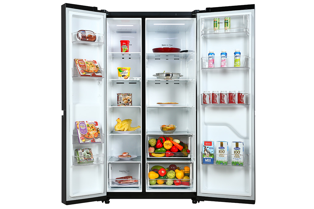 Tủ lạnh LG Inverter 649 Lít GR-B257WB +Giao hàng lắp đặt miễn phí nội thành + Bảo hành chính hãng...