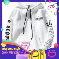 Áo Hoodies Nỉ Nam Có Mũ Phối Túi Bụng In Chữ Kiểu Dáng Thời Trang FrancisB TOP NAM 1000029