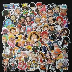 Bộ Sticker dán cao cấp chủ đề ONE PIECE – LUFFY – Dùng dán Xe, dán mũ bảo hiểm, dán Laptop…