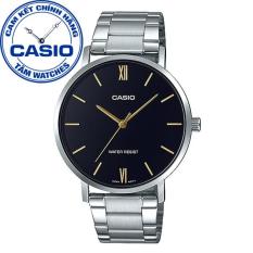 Đồng hồ nam dây thép không gỉ Casio Standard Anh Khuê MTP-VT01D-1BUDF