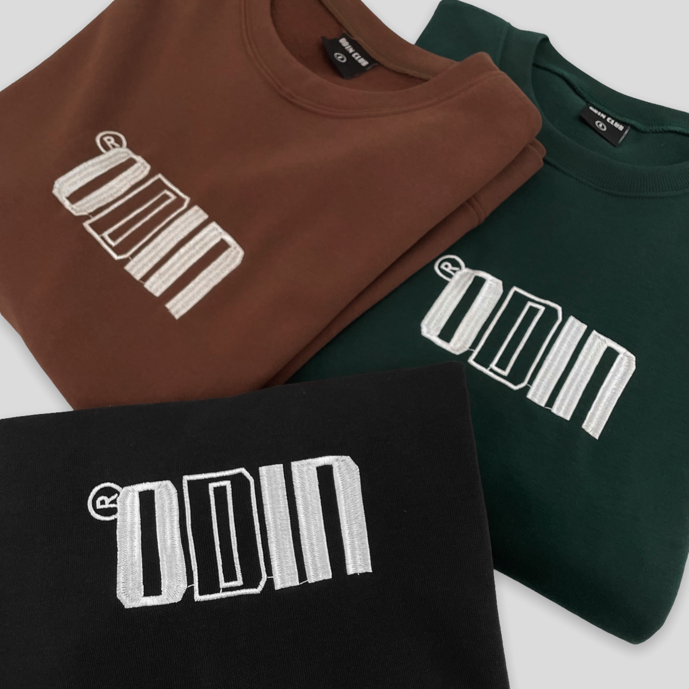Áo Sweater oversize ODIN CLUB ICON, Áo nỉ form rộng nam nữ ODIN, Local Brand ODIN CLUB