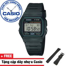 Đồng hồ nam dây nhựa Casio Standard Anh Khuê F-91W-3DG