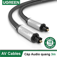 Dây audio quang (Toslink Optical) đầu nhôm UGREEN AV108
