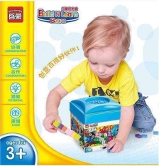 Lego 460 chi tiết hộp vuông màu xanh
