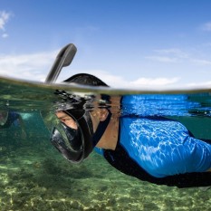 Kính lặn ống thở full mặt có thể gắn camera hành trình- Mặt nạ lặn kèm ống thở