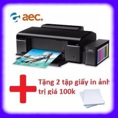 Máy in phun màu Epson L805 ( máy không kèm mực) + Khuyến mại 2 tập giấy in ảnh trị giá 100k