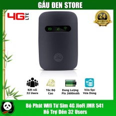 Bộ phát wifi từ sim 4G JioFi JMR 541 hỗ trợ đến 32 Users cam kết hàng đúng mô tả chất lượng đảm bảo inbox shop để được tư vấn thêm