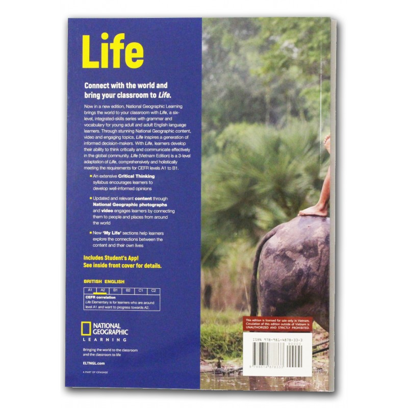 Life A1-A2: Student Book with Web App Code with Online Workbook (VN Ed ) (2Ed ) | sách gốc nhập...