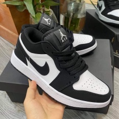 Giày Jordan Đen Trắng Thấp Cổ , Giày Jordan Đen Trắng Cổ Thấp VIP14