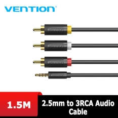 Audio – Dây cáp Audio 2.5mm to 3RCA dài 1.5m Vention BCCBG