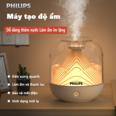 Máy Phun Sương Tạo Ẩm Không Khí-Philips Air Humidifier，700ml、Dung lượng pin 4000mAh,Máy Làm Ẩm Không Khí USB Xách Tay Nhỏ Hương Thơm Siêu Âm Máy Khuếch Tán Tinh Dầu Fogger Máy Tạo Sương Với LED Đêm Đèn