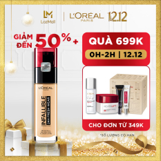 Kem nền 24h mịn nhẹ lâu trôi L’Oreal Paris Infallible 24h Fresh Wear Liquid Foundation30ml