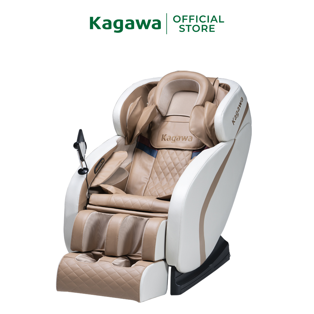 Ghế massage toàn thân Kagawa K9 Cao Cấp đa chức năng, công nghệ túi khí, nhiệt hồng ngoại Nhật Bản,...