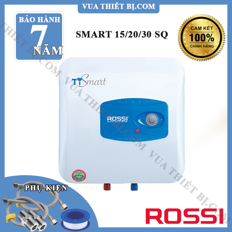 ROSSI SMART 15/20/30L Vuông - bình nóng lạnh gián tiếp