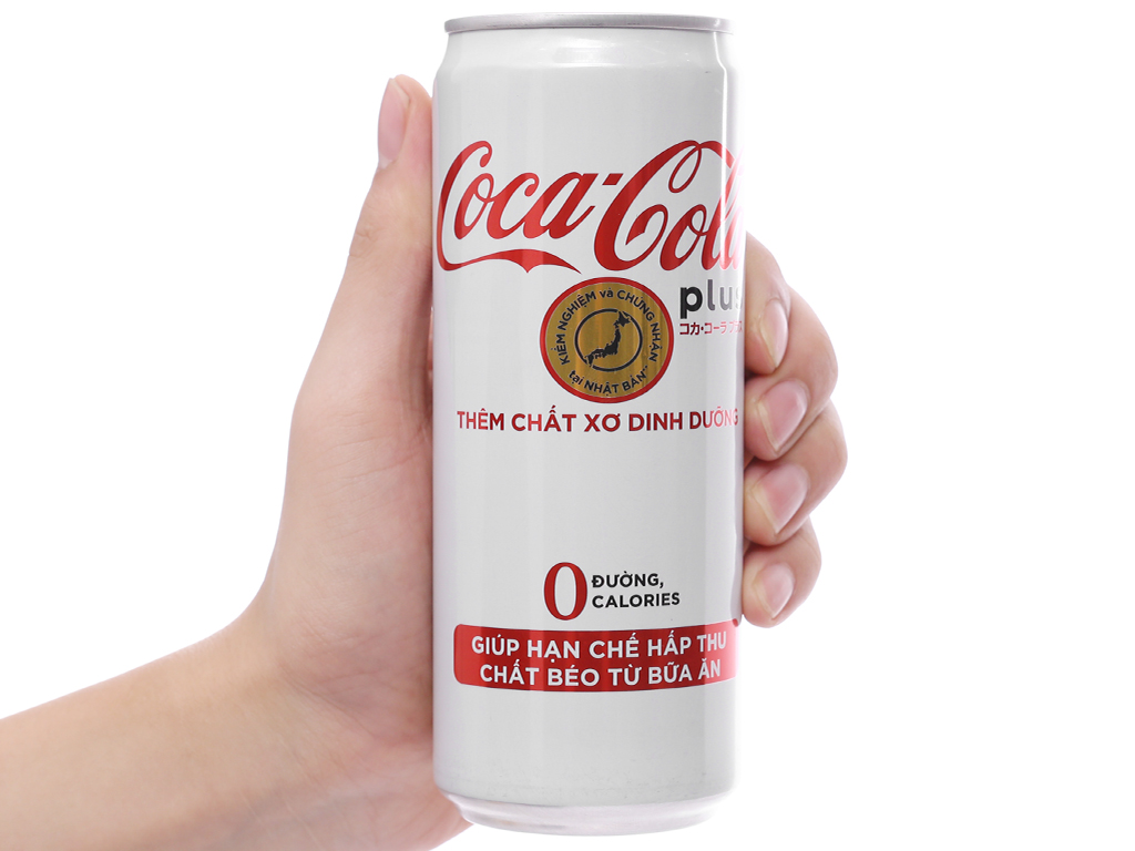 [Siêu thị VinMart] - Nước giải khát Coca Cola Plus lon 330ml