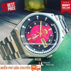 Đồng Hồ Cơ Nam SK Mặt Lửa Cao Cấp Giá Rẻ Dây Kim Loại Chống Nước Chống Xước Automatic