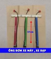 Bơm Xe Máy ,Xe Đạp Loại Tốt Có Tay Cầm Chiều cao 57cm